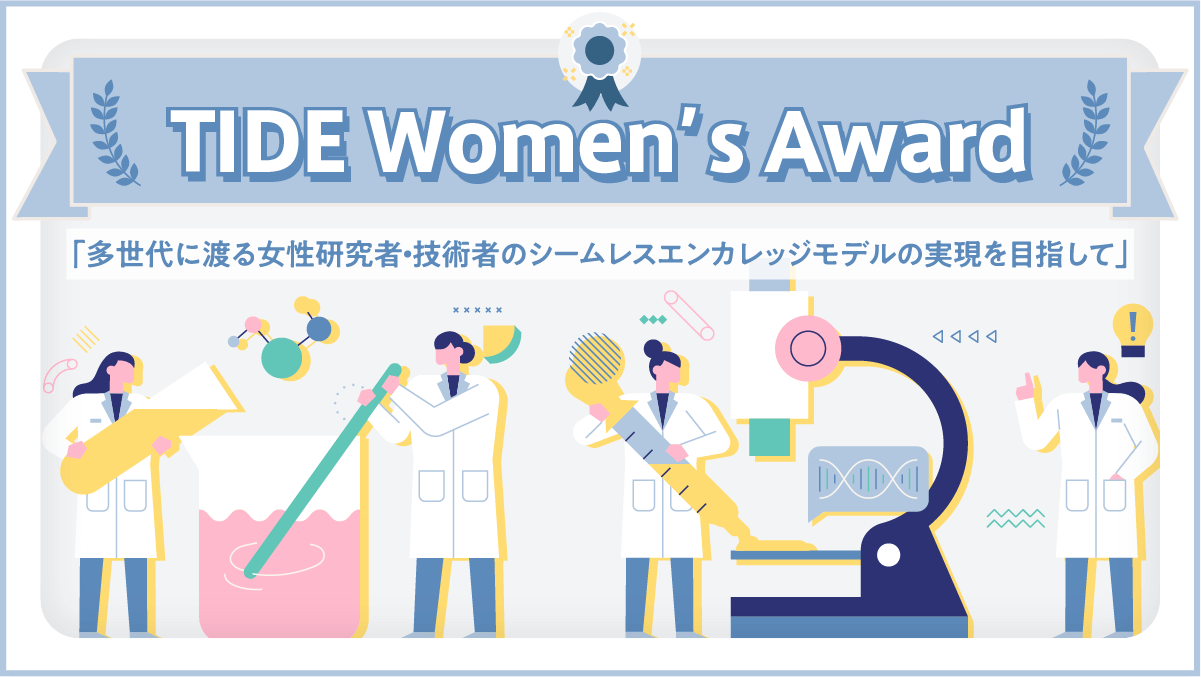 「TIDE Women’s Award」のバナー